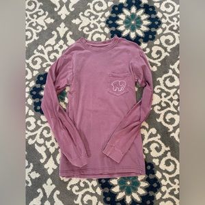 Ivory Ella purple long sleeve